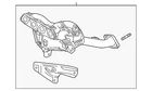 Genuine Mazda Catalytic Converter With Integrated Exhaust Manifold PY98-20-50X New. Price: $824.23.