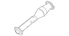 Genuine Nissan Front Pipe 20010-ZE50B New. Price: $762.52.