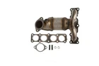 Catalytic Converter With Integrated Exhaust Manifold Fits 17-18 Santa Fe Sport New. Price: $491.15.