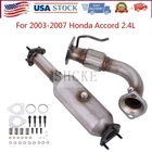 6H28826/45109 Fit Honda Accord 2.4L Front Flex Pipe &catalytic Converter 2003-07 New. Price: $167.73.