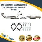 Rear Flex Pipe With Catalytic Converter For 2010-2011 Toyota Camry 2.5L In Stock New. Price: $120.27.