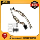 Left Right Catalytic Converters For 2011-2012 Jeep Grand Cherokee 3.6L V6 New. Price: $232.49.
