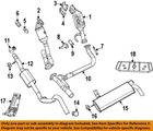 Chrysler Oem 07-25 Avenger Exhaust Components-converter Bolt 6105055AA New. Price: $16.10.