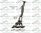 Catalytic Converter-exact-fit Manifold Davico Fits 13-15 Ford Escape 2.5L-L4 New. Price: $518.12.