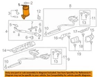 Gm Oem 13-16 Impala Exhaust System Components-catalytic Cnvrtr 19420231 New. Price: $2116.18.