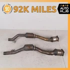 Porsche Cayenne 958 Turbo Front & Rear Engine Exhaust Downpipe Set Oem 92K Used. Price: $1643.23.