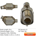 Fits For Eastern Catalytic Converter Universal P 93425 New. Price: $174.25.