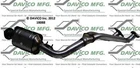 Direct Fit Catalytic Converter Davico 18088 New. Price: $400.45.