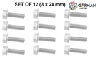 Exhaust Manifold Bolt For Porsche 911 / Boxster ( 28 Mm ) - Set Of 12 New. Price: $50.49.
