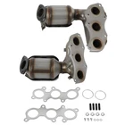 2X Manifold Catalytic Converter Fits Toyota 2007-2017 Camry 3.5L Bank & New. Price: $235.33.