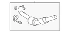 Genuine Gm Catalytic Converter 19418947 New. Price: $1433.63.