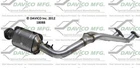 Davico Mfg Catalytic Converter P 18088 New. Price: $405.08.