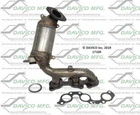 Catalytic Converter-exact-fit Manifold Davico 17109 New. Price: $431.40.