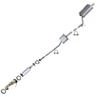 Epa-approved Complete Exhaust System Kit Fits: 2006-2007 Honda Accord 2.4L New. Price: $390.81.