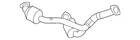 Genuine Gm Catalytic Converter 19418926 New. Price: $2686.59.