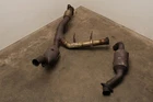 2018-2021 Ford Expedition Limited 3.5L Left And Right Side Exhaust System Pipe Used. Price: $1199.09.