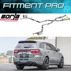 Borla 140886 Atak Cat-back Exhaust For 2021-26 Dodge Durango Srt Hellcat 6.2L V8 New. Price: $2258.99.