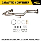 Rear Catalytic Converter W/ Flex For 2013-2019 Nissan Pathfinder Y-pipe Epa New. Price: $106.99.