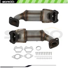 Lh+rh Manifold Catalytic Converter For 2011 - 2017 2018 Dodge Grand Caravan 3.6L New. Price: $196.58.