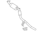 Genuine Volkswagen Catalytic Converter 7P0-254-301-CX New. Price: $3410.73.
