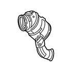Genuine Mercedes-benz Oe Exhaust Gas Line 274-140-10-08 New. Price: $3369.94.