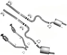 Exhaust System Extension Pipes Dual Muffler Fits Ford Mustang 4.6L 2005-2009 New. Price: $1456.00.