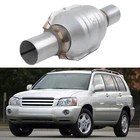 For Toyota Highlander 2" In/outlet Catalytic Converter W/heat Shield Epa Steel New. Price: $77.08.