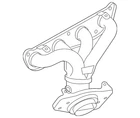 Genuine Nissan Exhaust Manifold 140E2-4AF0A New. Price: $1242.50.