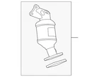 Genuine Gm Catalytic Converter 19420253 New. Price: $1468.94.