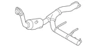 Genuine Ford Catalytic Converter JL3Z-5E212-K New. Price: $1886.71.