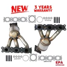2X Lh + Rh Manifold Catalytic Converter Set For 2007-2014 Volvo XC90 3.2L Usa New. Price: $99.99.