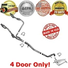 Exhaust System + Catalytic Converters Fits Jeep Wrangler 2010-2011 3.8L 4 Doors New. Price: $1022.00.