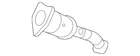Genuine Gm 3-WAY Catalytic Converter With Studs 22674112 New. Price: $1013.81.