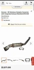 Dorman Oe Solutions Catalytic Converter With Integrated Exhaust Manifold 678-548 New. Price: $900.00.