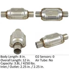Catalytic Converter-universal Eastern Mfg 70248 New. Price: $125.99.