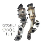 Both Catalytic Converter For 2002-2004 Frontier/nissan Xterra 3.3L Epa New. Price: $145.99.