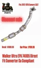 2012-2015CHEVY Camaro Ls Walker Ultra Epa 74005 Catalytic Converter Compliant New. Price: $899.99.