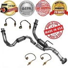 Catalytic Converters + O2 Sensors For Jeep Grand Cherokee 4.7L 5.7L 2005-2006 New. Price: $830.00.