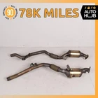 Porsche Cayenne 958 VR6 Engine Exhaust Downpipe Set 7P0131701E Oem 78K Used. Price: $811.23.