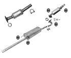 Catalytic Converter Pipe Muffler Resonator For 2007-2009 Lexus RX350 New. Price: $672.00.
