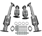 Catalytic Converter Set For 2005-2017 2018 Nissan Frontier 4.0L W/ Heatshields New. Price: $329.22.