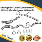 Left + Right Side Catalytic Converter Set For 2011-2018 Porsche Cayenne 3.6L New. Price: $406.50.