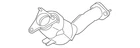 Genuine Nissan Catalytic Converter B0802-6GC0A New. Price: $1229.30.