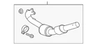 Genuine Gm Catalytic Converter 19418947 New. Price: $1479.44.