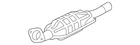 Genuine Mazda Catalytic Converter L541-20-55XD New. Price: $1234.74.