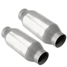 Pair 3" Inch Universal Catalytic Converter High Flow Stainless Steel 410300 New. Price: $65.99.