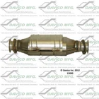 Catalytic Converter-exact-fit Davico 13090 New. Price: $439.99.