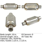 Catalytic Converter-universal Eastern Mfg 70258 New. Price: $145.58.