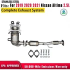 Front & Rear Catalytic Converter For 2019 2020 2021 Nissan Altima 2.5L New Fwd. Price: $462.22.