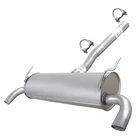 Stainless Steel Exhaust Rear Muffler Fits: 2015-2017 Jeep Cherokee 3.2L Fwd New. Price: $197.81.